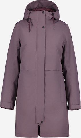 ICEPEAK Outdoor Coat in Purple: front