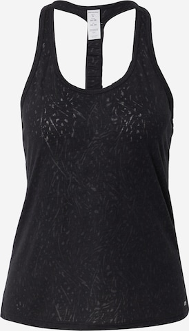 Marika Sports Top in Black: front