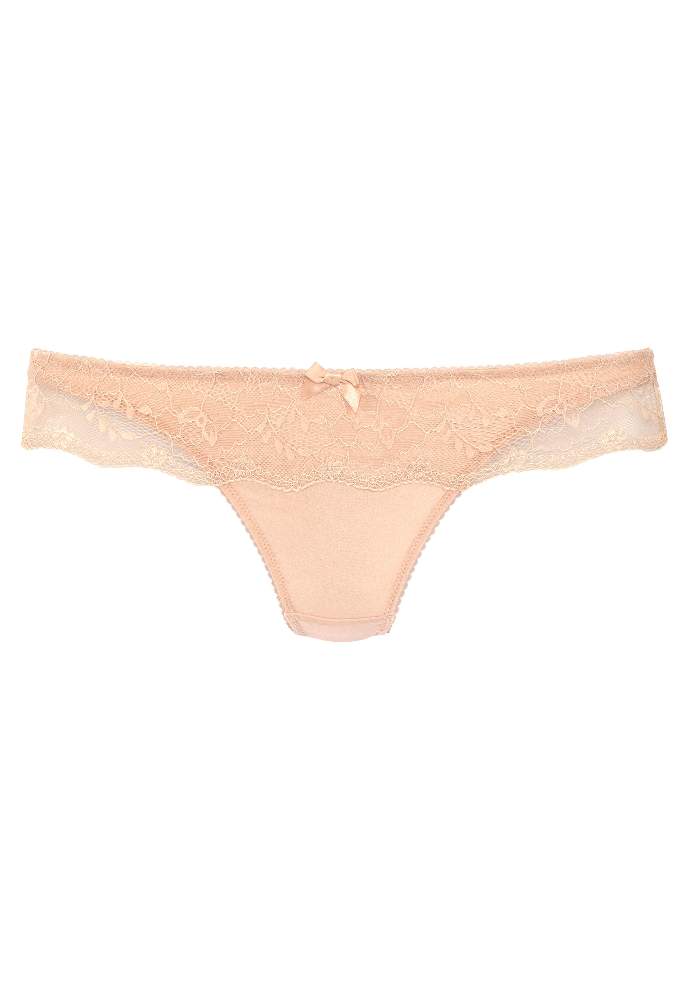 LASCANA String in Beige: Vorderseite