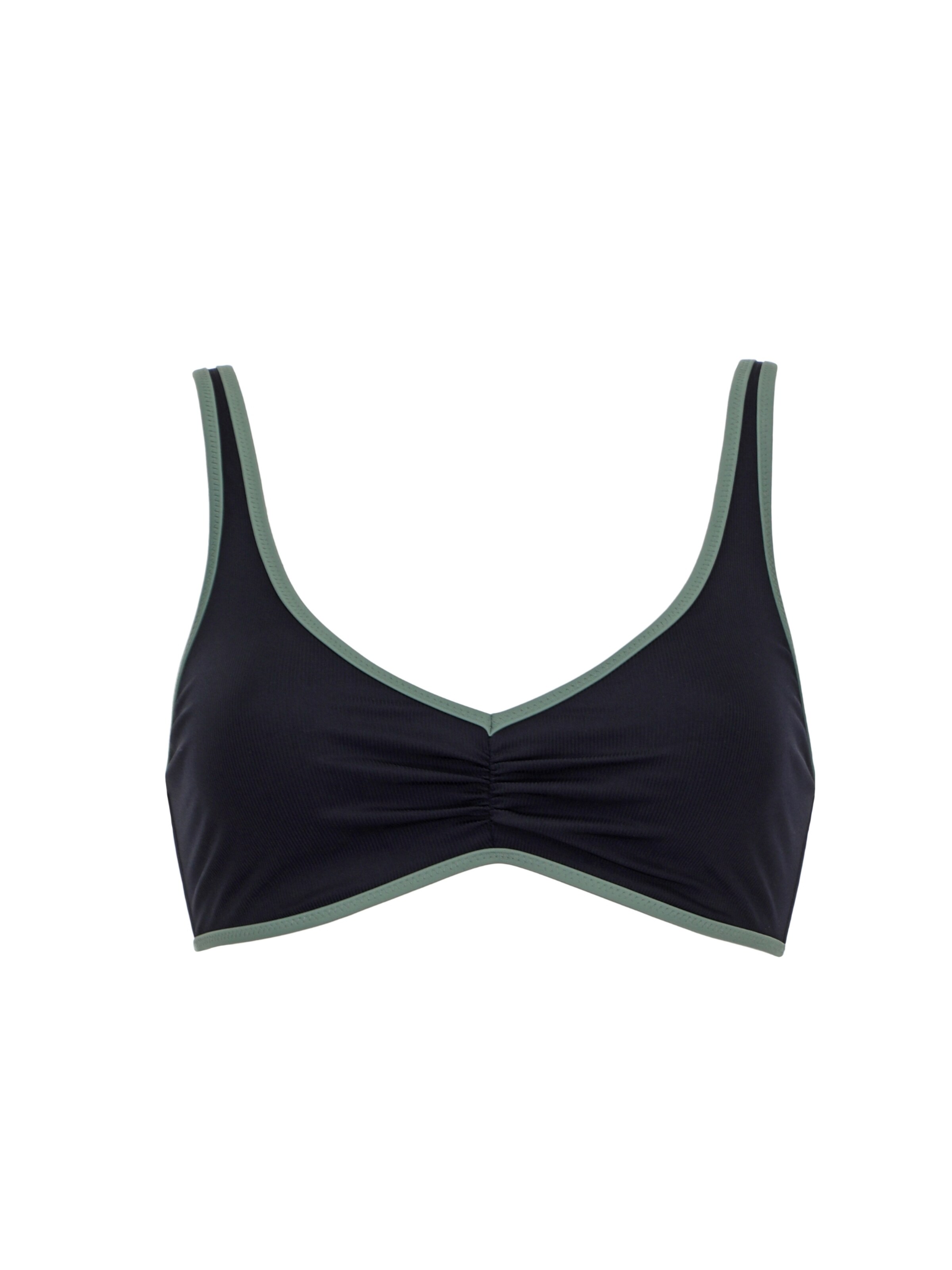 VIVID - Clásico Top de bikini 'Mix&Match' en azul: frente