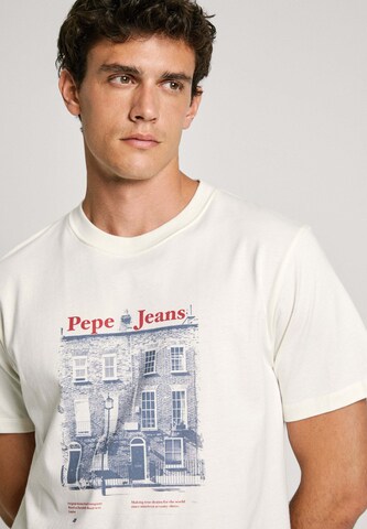 Pepe Jeans Shirt 'SOREN' in Wit