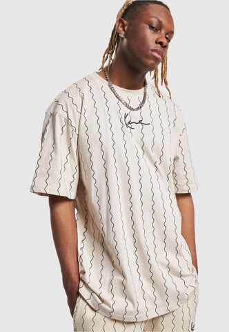 Karl Kani Shirt in Wit: voorkant