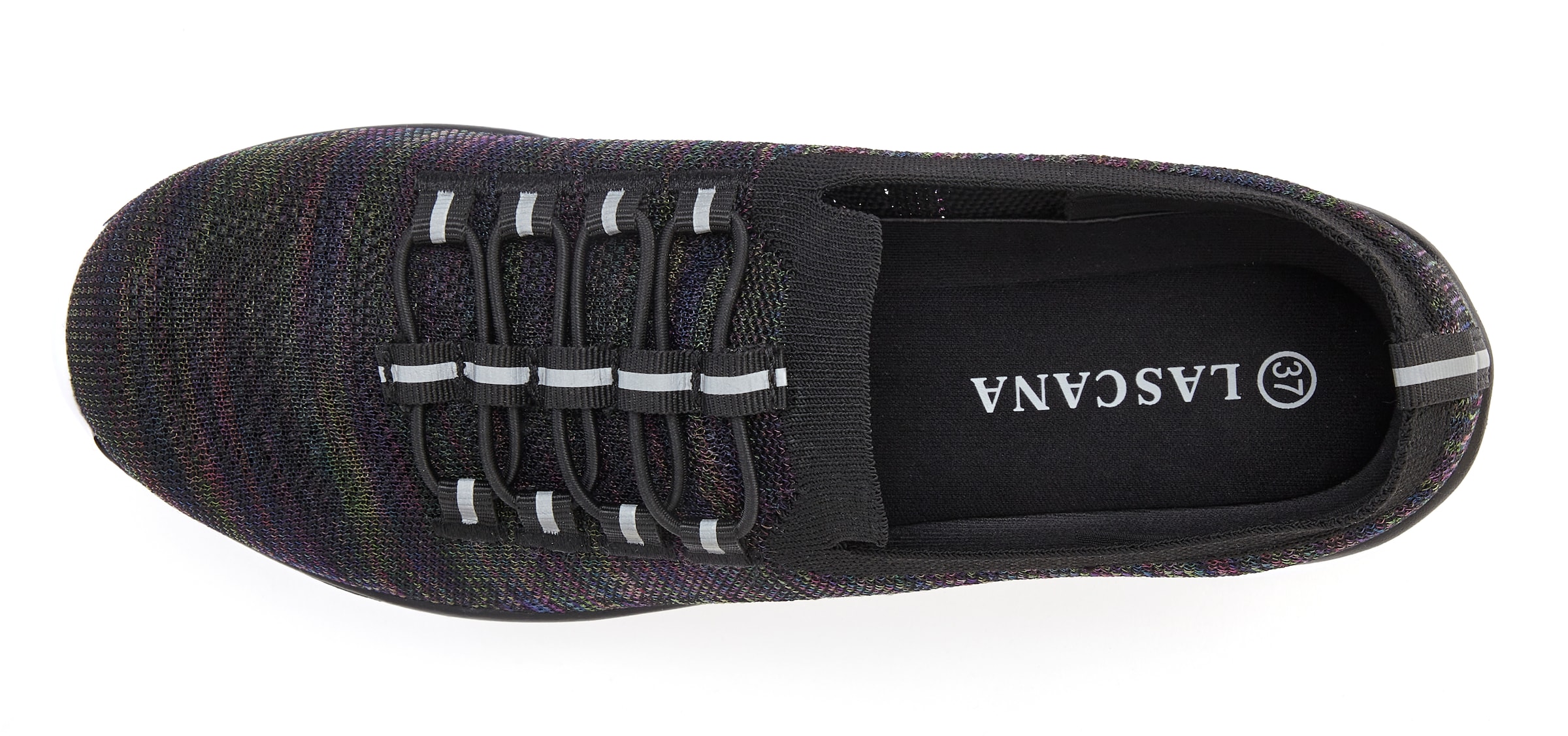 LASCANA Slip-Ons in Black