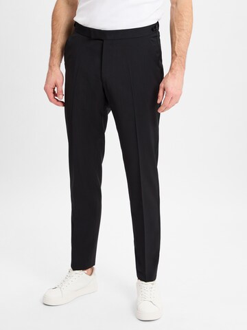Digel Regular Pants in Black: front