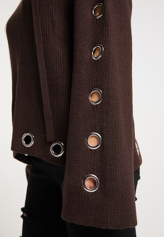 Pull-over myMo ROCKS en marron