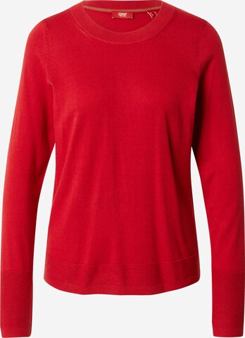 Pull-over ESPRIT en rouge : devant