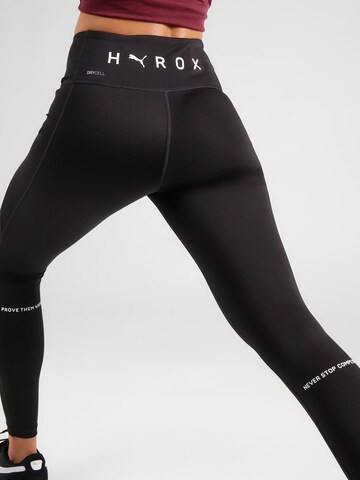 PUMA Skinny Sporthose 'PUMA X HYROX ESSENTIAL' in Schwarz