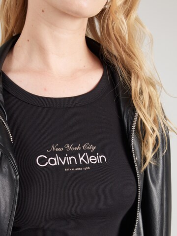 Calvin Klein JeansTop - crna boja