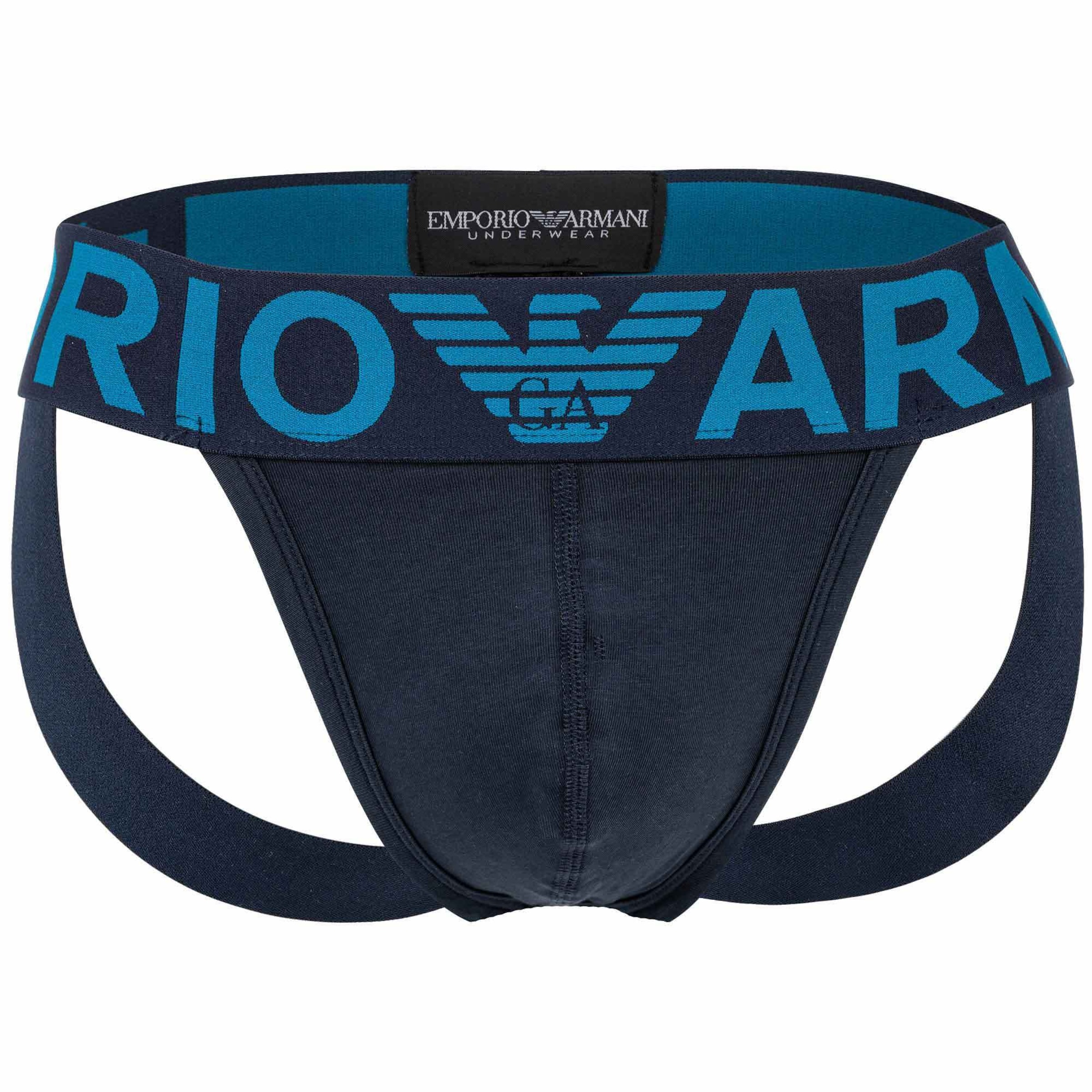 Emporio Armani Slip in Blau: Vorderseite