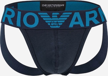 Emporio Armani Slip in Blau: Vorderseite