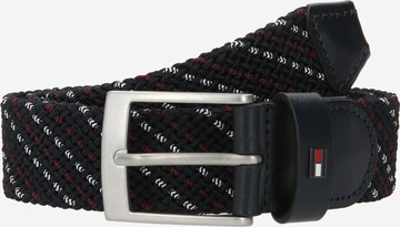 TOMMY HILFIGER Belt 'ADAN' in Black: front