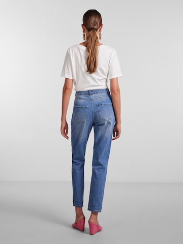 Coupe slim Jean 'Nursel' PIECES en bleu