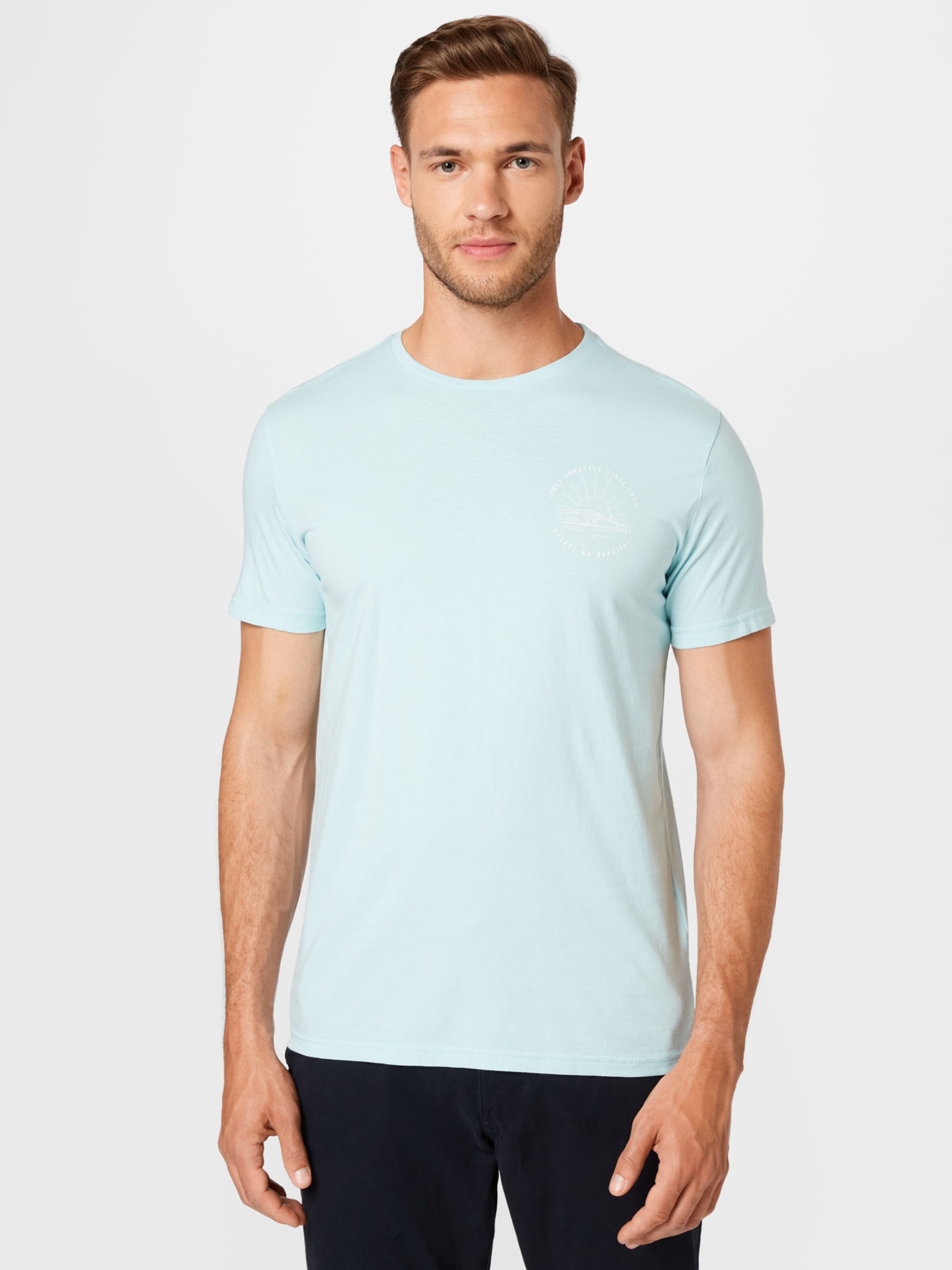 Männer Große Größen Petrol Industries T-Shirt in Azur - TX74606 Männer Große Größen Petrol Industries T-Shirt in Azur - TX74606