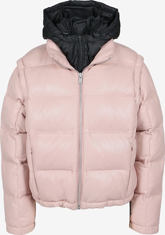 Geacă de primăvară-toamnă de la FREAKY NATION pe roz: față