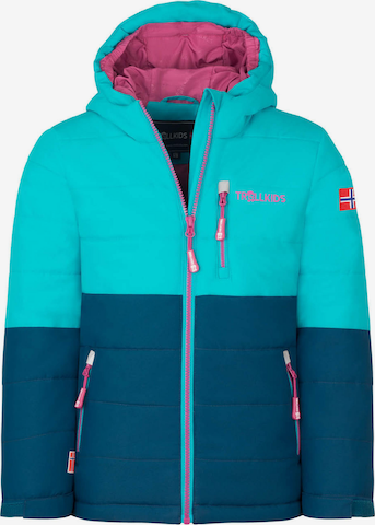 TROLLKIDS Athletic Jacket 'Hemsedal' in Blue: front