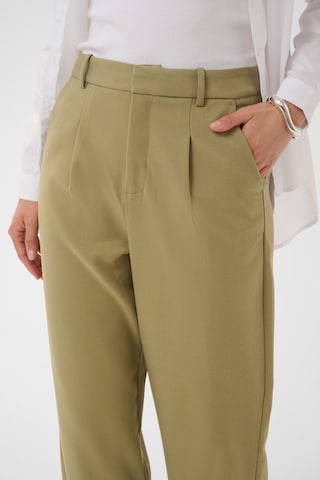 Effilé Pantalon à pince 'KAMerle' Kaffe en vert
