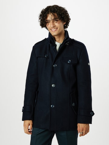 INDICODE JEANS Between-Season Jacket 'Brendan' in Blue: front