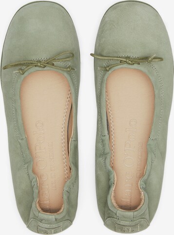 Marc O'Polo Ballet Flats in Green