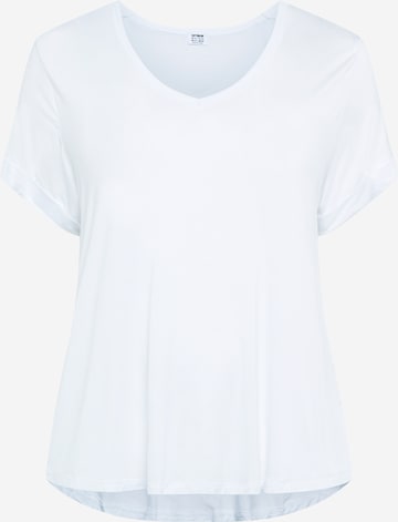 Cotton On Curve Shirt 'Karly' in White: front