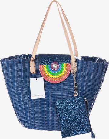 Manoush Bag in One size in Blue: front