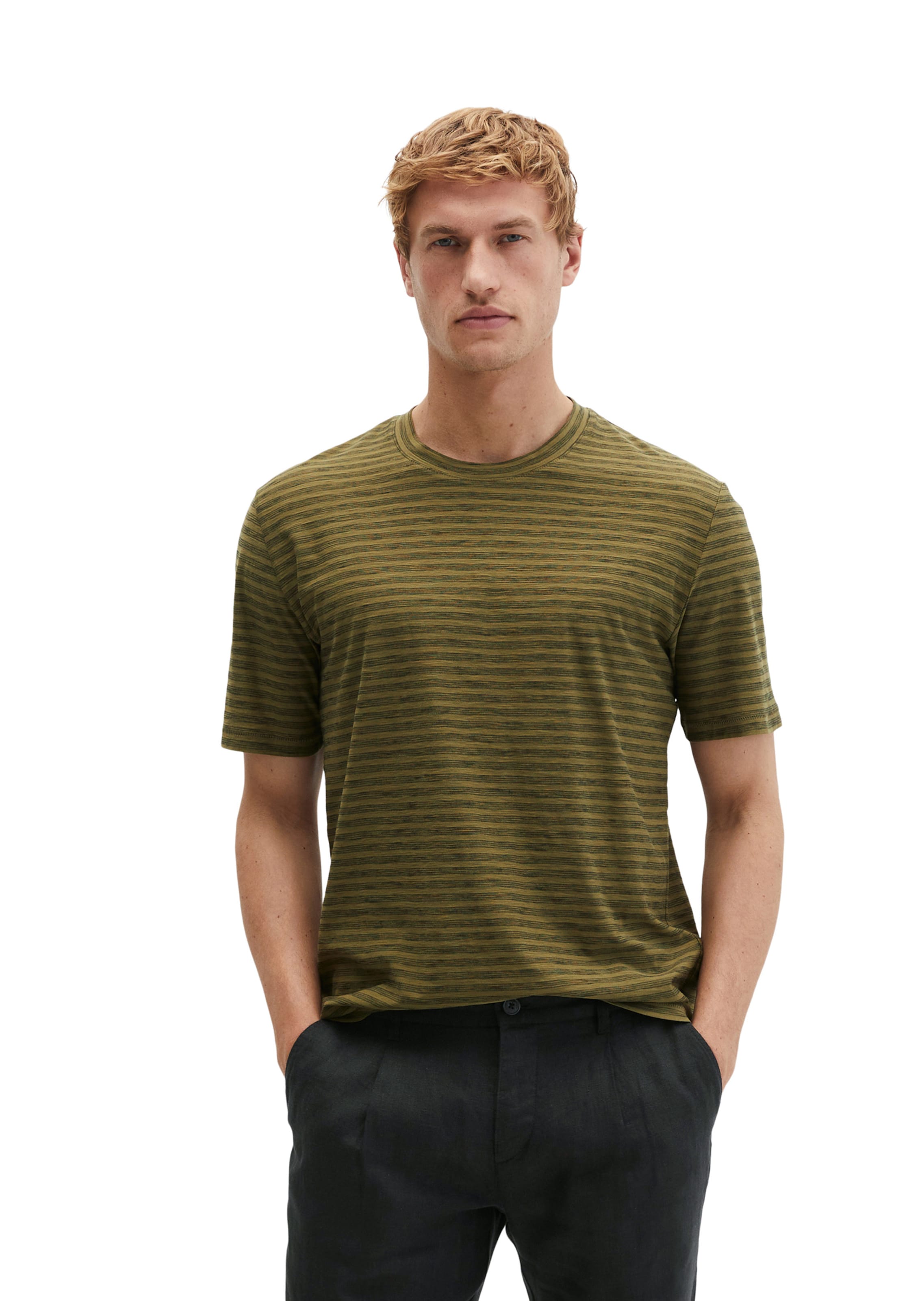 Marc O'Polo Shirt in Green: front
