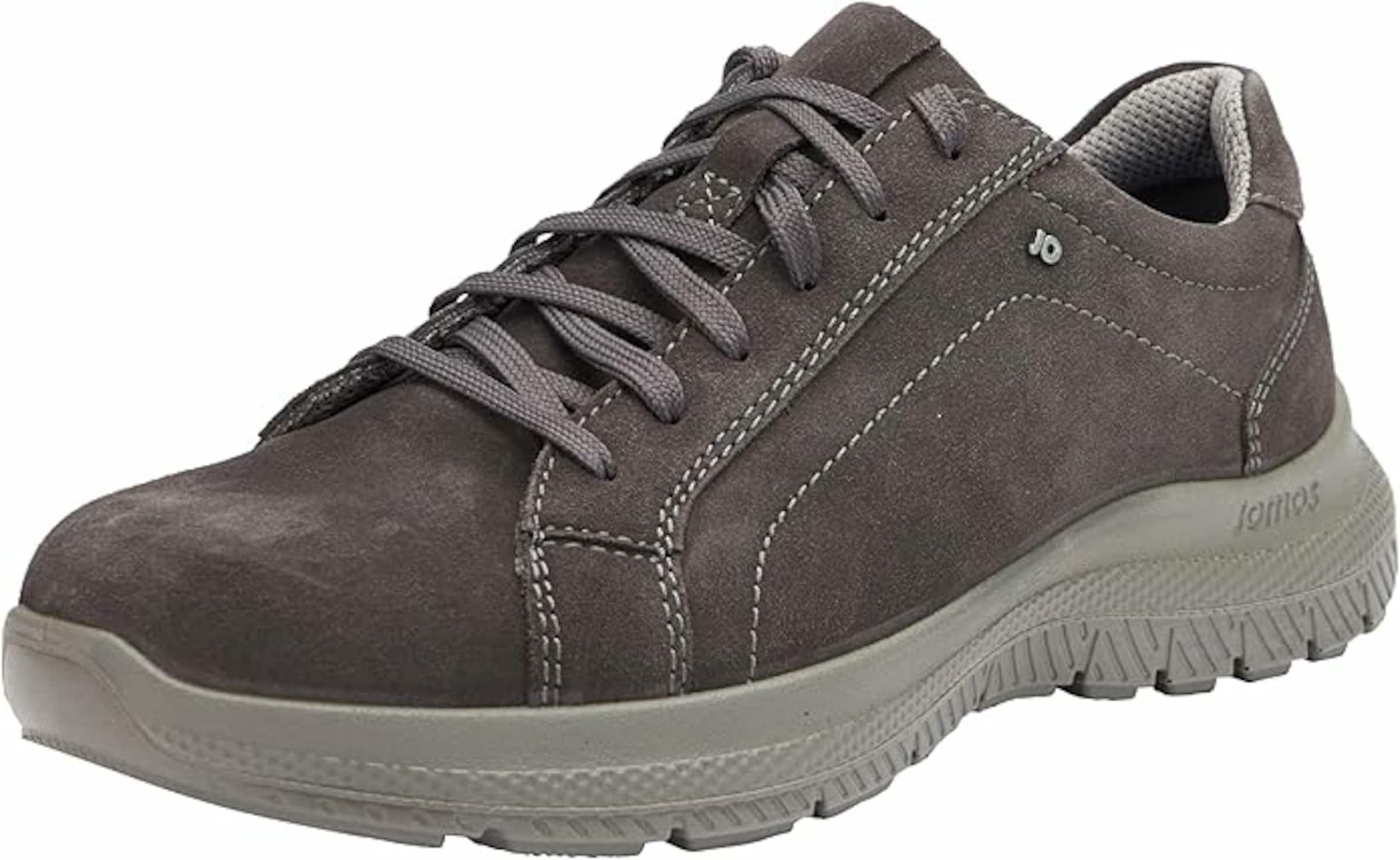 JOMOS Sportlicher Schnürschuh in Grau: Vorderseite