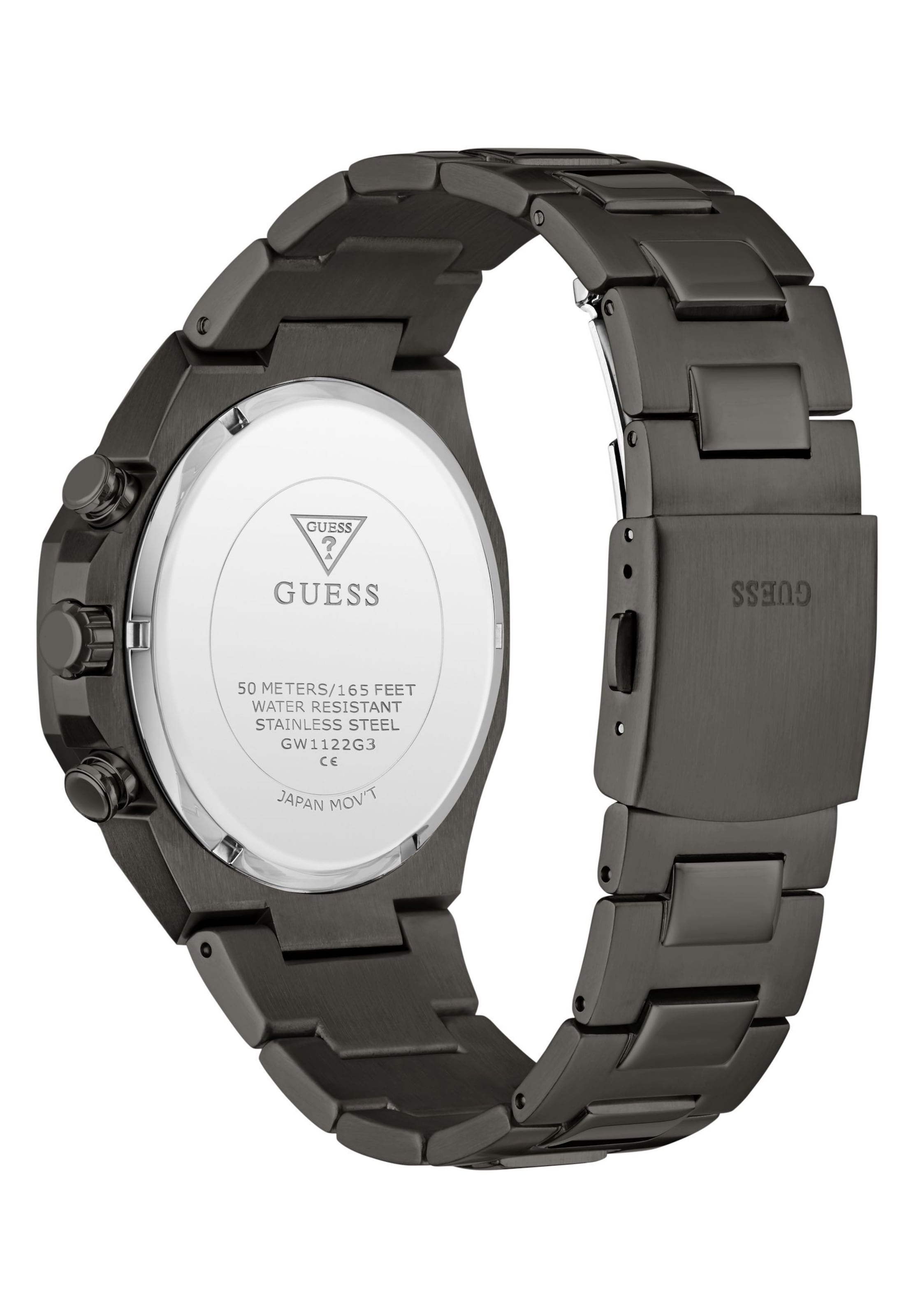 Orologio analogico ' BLAKE ' di GUESS in grigio