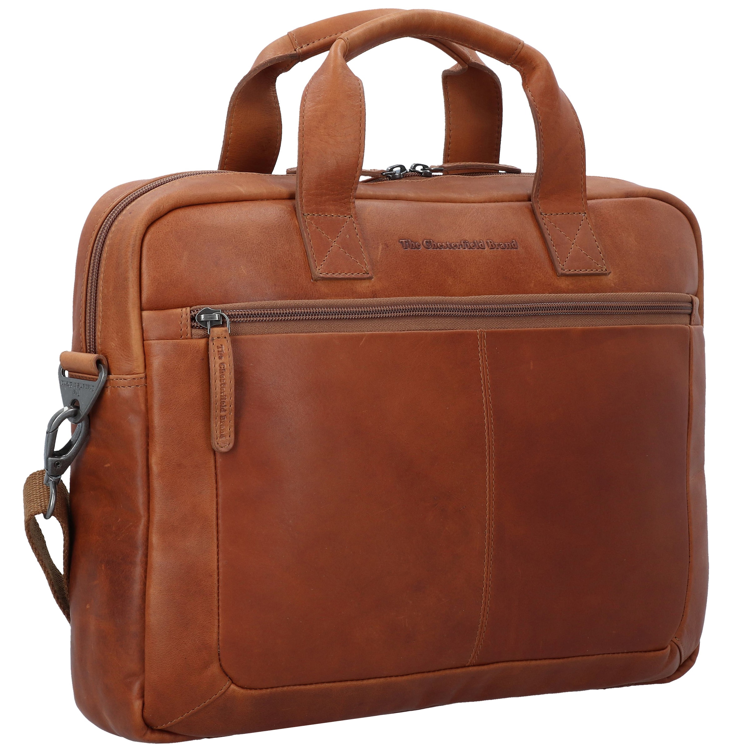The Chesterfield Brand Tasche 'Calvi' in Braun
