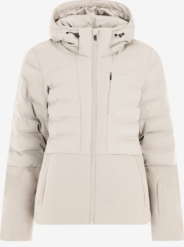 PROTEST Athletic Jacket 'PRTHazely' in White: front