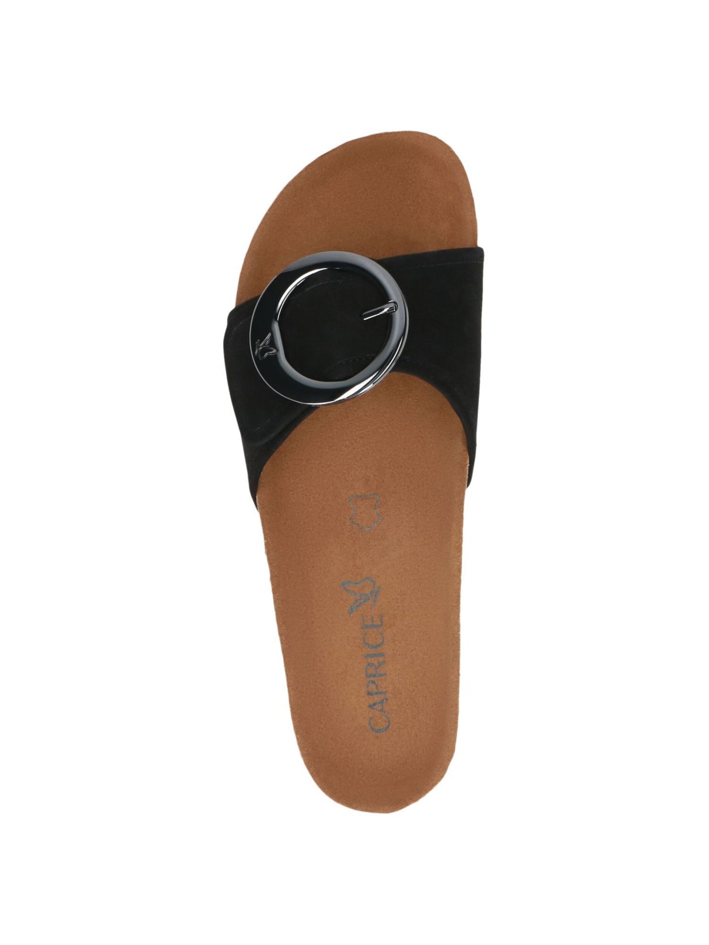 CAPRICE Mules in Black