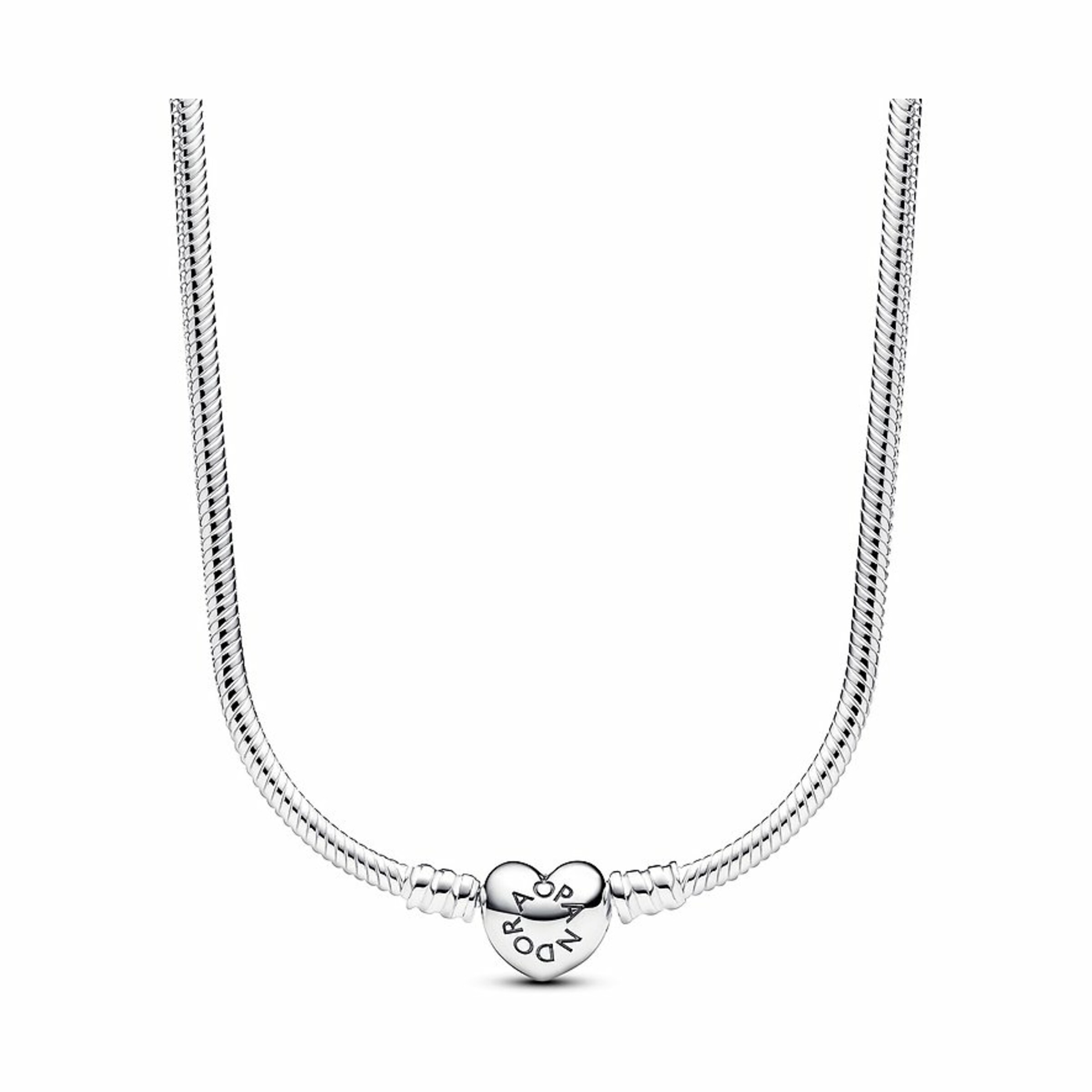 Pandora Kette in Silber: Vorderseite