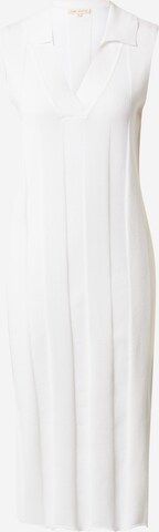 Esmé Studios Gebreide jurk 'Mae' in Wit: voorkant