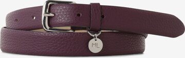 Marie Lund Belt in Purple: front