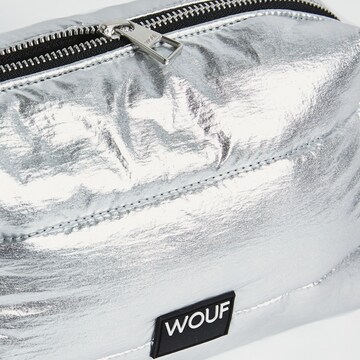 Wouf Toiletry Bag 'Glossy' in Silver