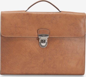 Picard Document Bag 'Toscana' in Brown: front