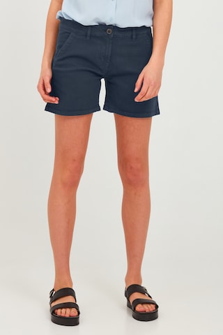 Oxmo Regular Pants 'KATHY' in Blue: front