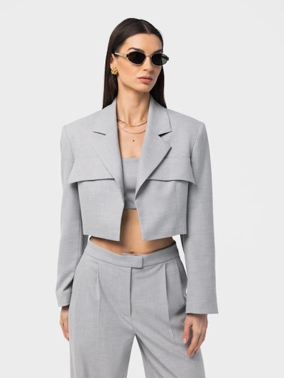 mandragora Blazer 'Theo' en 34-36 en gris, Vue avec produit