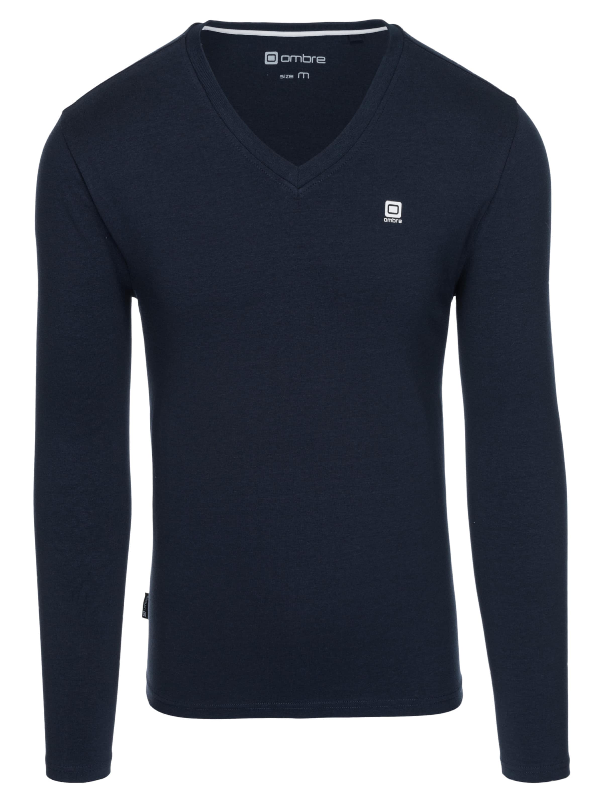 Ombre Shirt in Blue: front