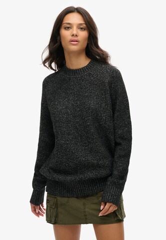 Superdry & Co Pullover in Schwarz: Vorderseite