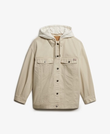 Veste mi-saison Superdry en beige