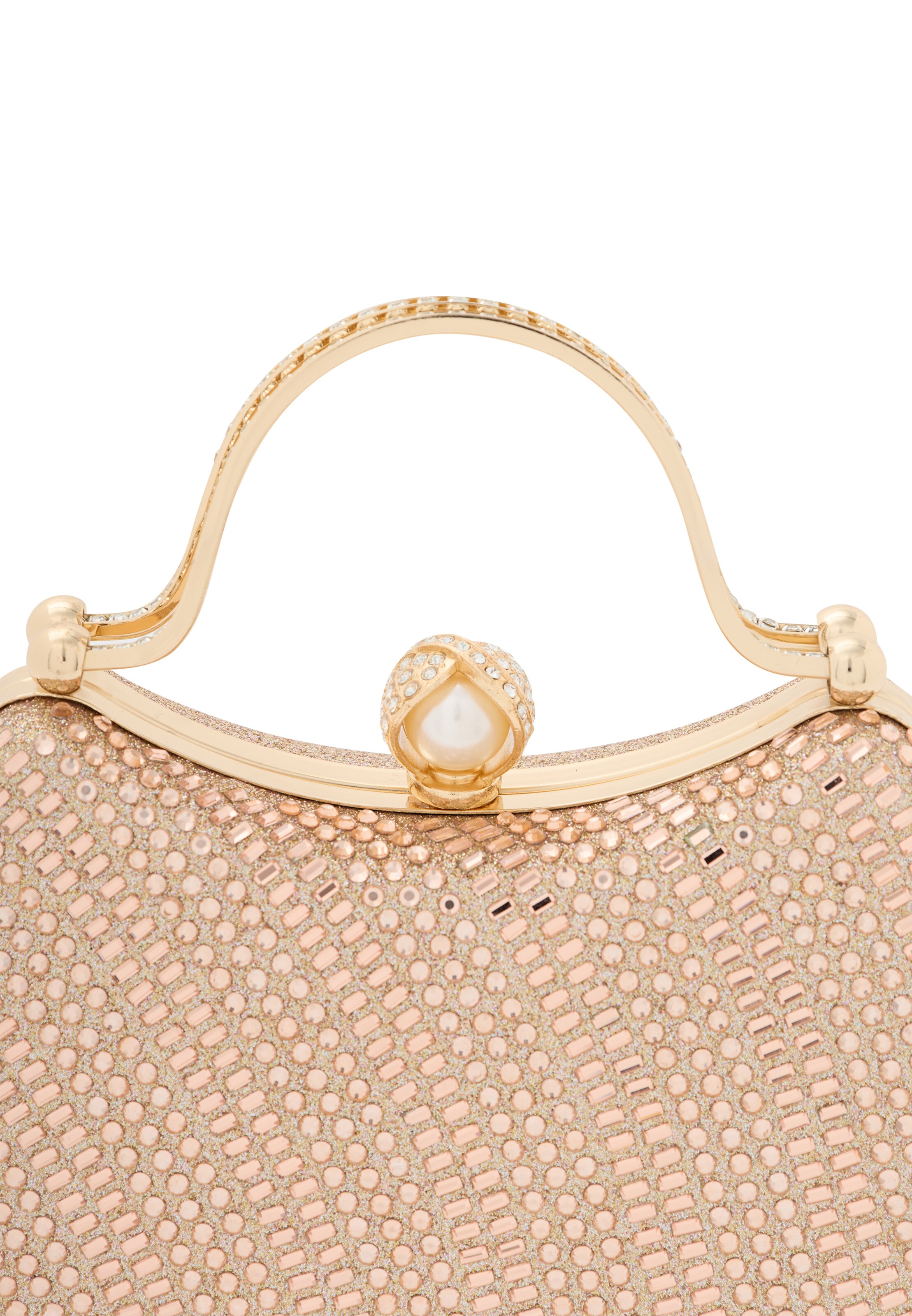 rozā faina "Clutch" stila somiņa