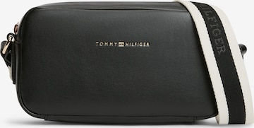 TOMMY HILFIGER Olkalaukku 'ESSENTIAL' värissä musta: etupuoli