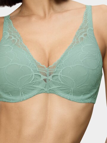 TRIUMPH BH ' Body Make-Up Illusion Lace ' in Groen