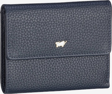 Braun Büffel Wallet 'Asti' in Blue: front