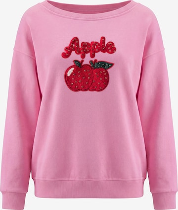 Sweat-shirt MYMO en rose : devant