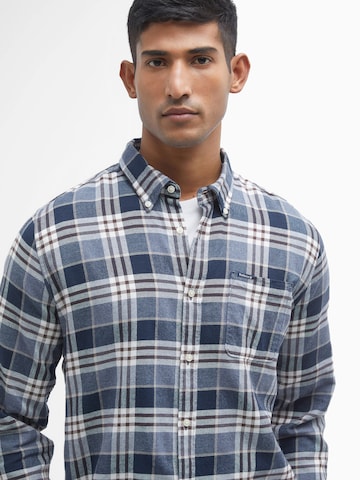 Barbour Regular fit Button Up Shirt 'Fallbay' in Blue