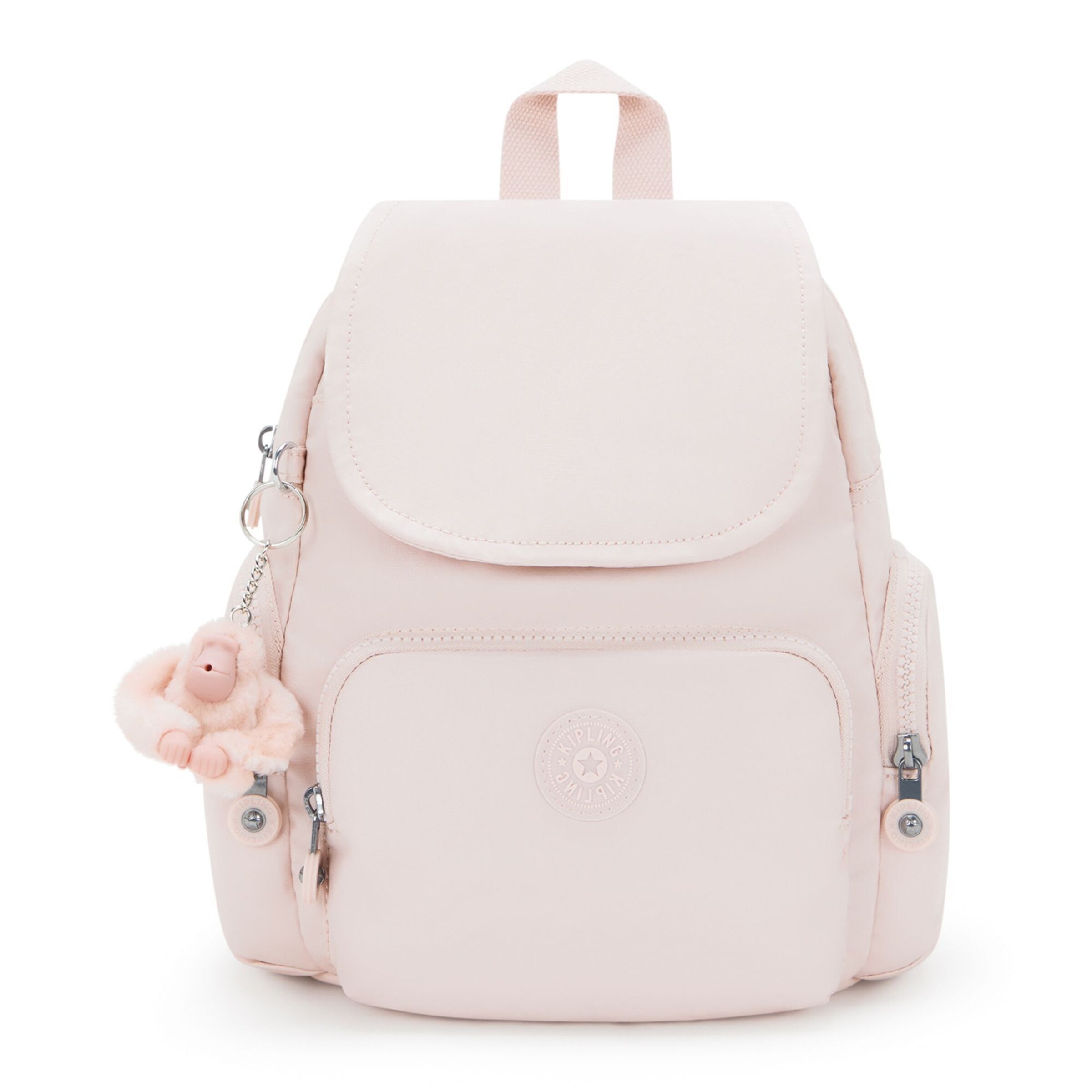 KIPLING Backpack in Pink: front