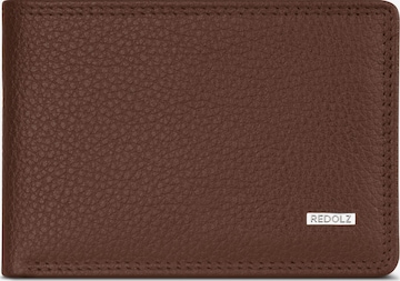 Redolz Wallet in Brown: front