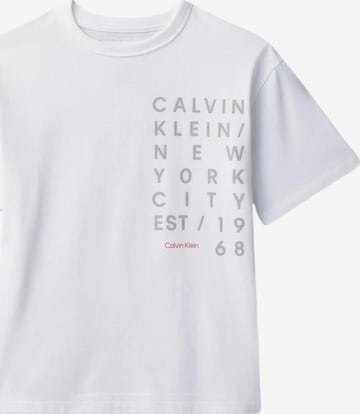Calvin Klein Kids T-shirt i vit: framsida