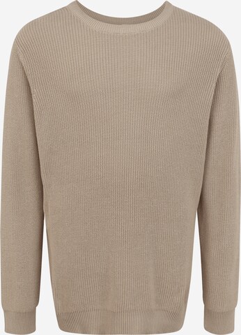Urban Classics Pullover in Beige: front